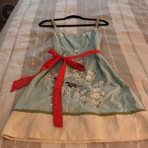 Small embroidered dress